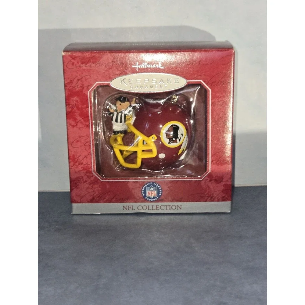 Hallmark Keepsake 1998  Washington Redskins Ornament  (T-C)